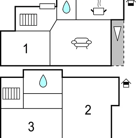Stunning In W/ 3 Bedrooms דירה *